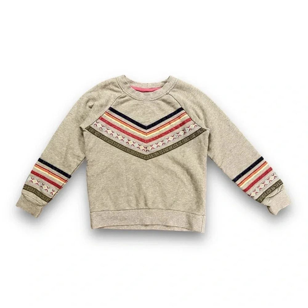 Hanna Andersson | Ribbon Trimmed Sweatshirt (4-5 yrs)